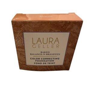 LAURA GELLER Baked Balance-n-Brighten Color Correcting Foundation Medium 0.32oz